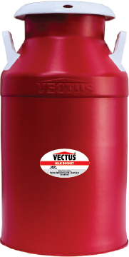 Vectus Milk Bucket With Plastic Handle