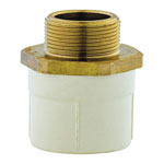 CPVC Pipes & Fittings - Male Adapter Brass Threaded MABT