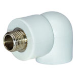 PPR Fittings - Vectus Male Elbow Brass Threaded MEBT