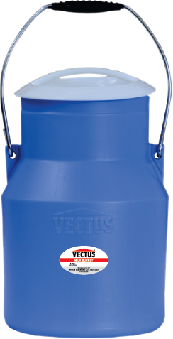 Vectus Milk Bucket With Metal Handle