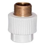 PPR Fittings - Vectus Male Adapter Brass Threaded MABT