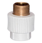 PPR Fittings - Vectus Male Adapter Brass Threaded MABT