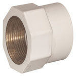 UPVC Fittings - Female Adapter Brass Threaded