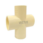 CPVC Pipes & Fittings - Cross Tee