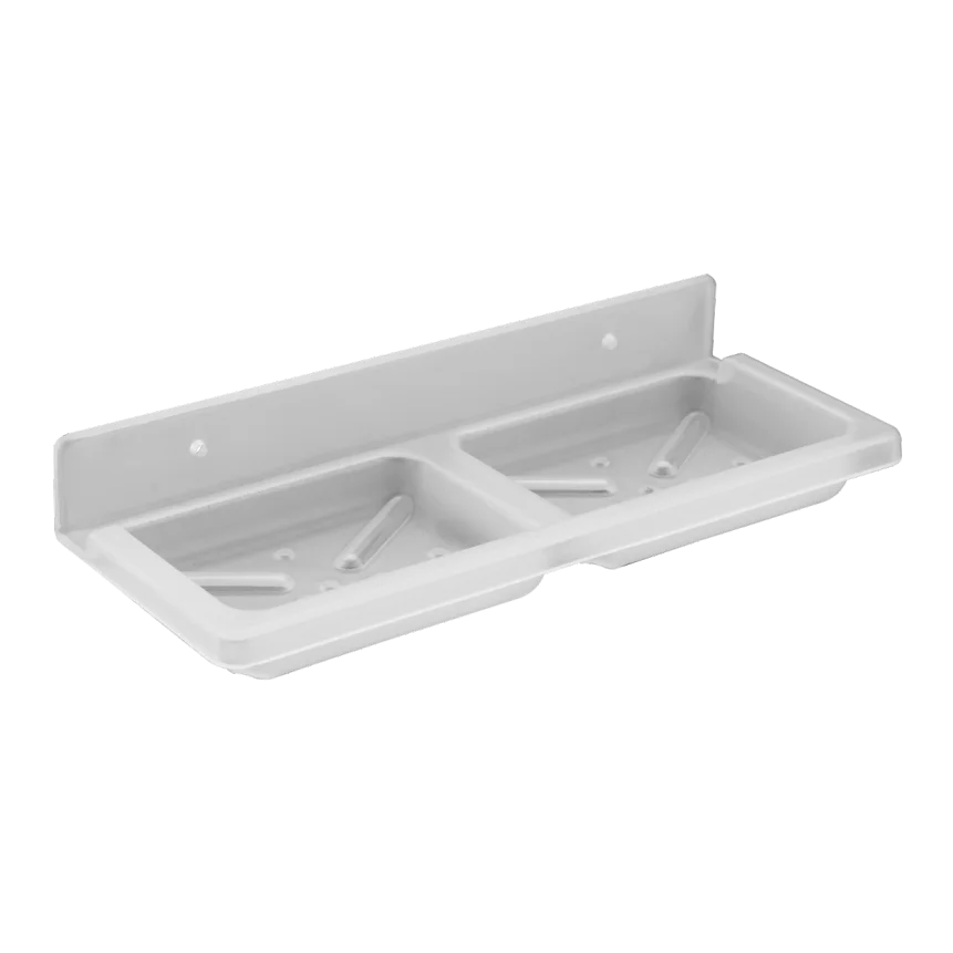Double Soap Dish Square