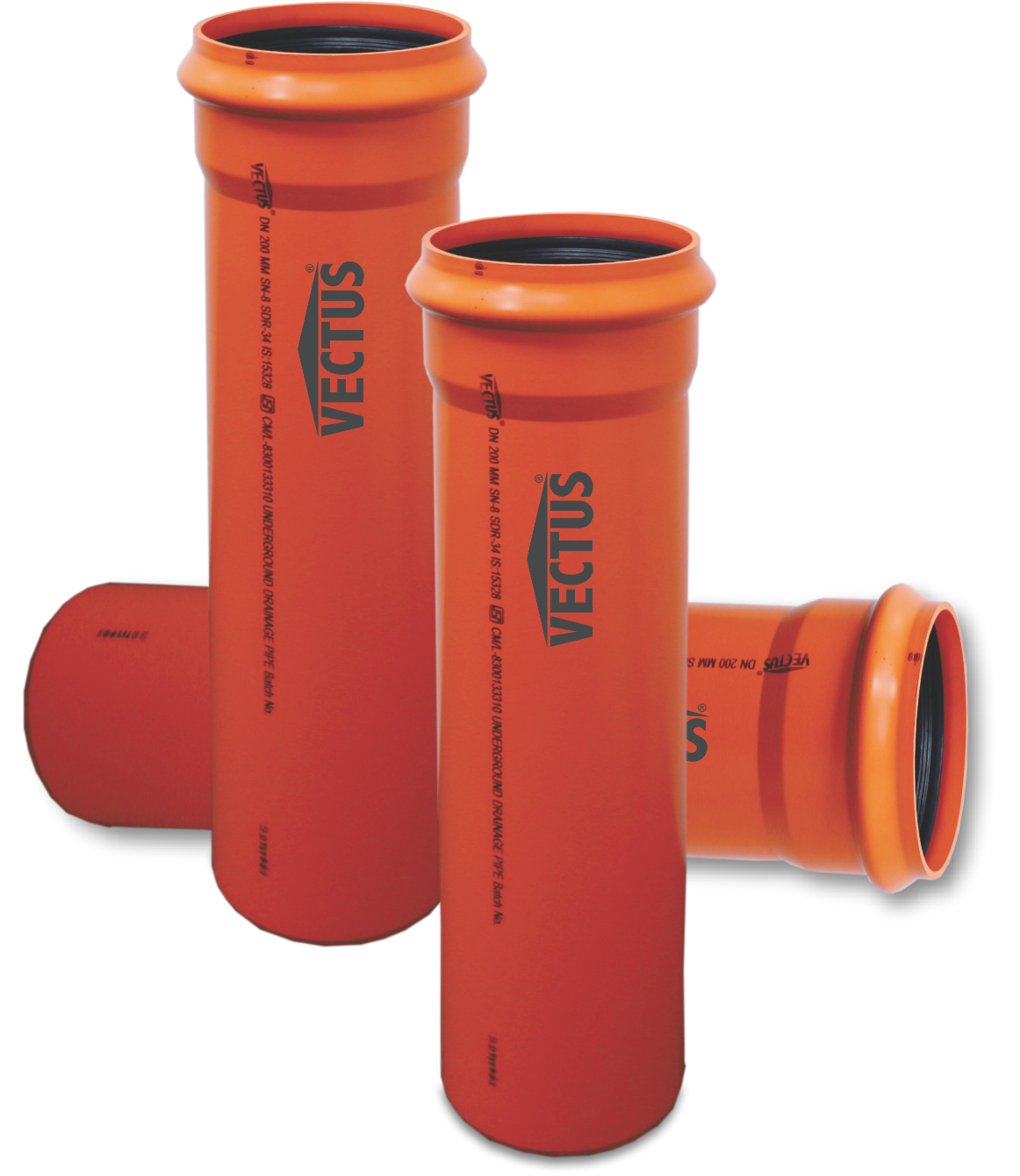 uPVC Underground Drainage Pipes - Vectus