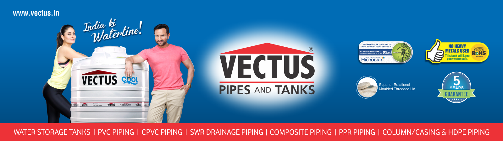 Vectus Water Tanks
