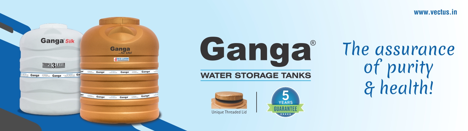 Ganga Water Storage Tanks